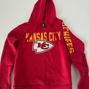 NFL Kansas City Chiefs Red and Yellow Hoodie